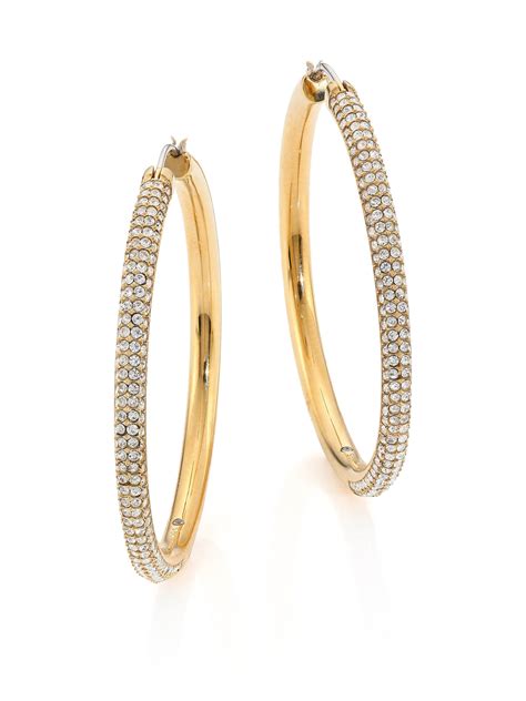 mk earrings hoops